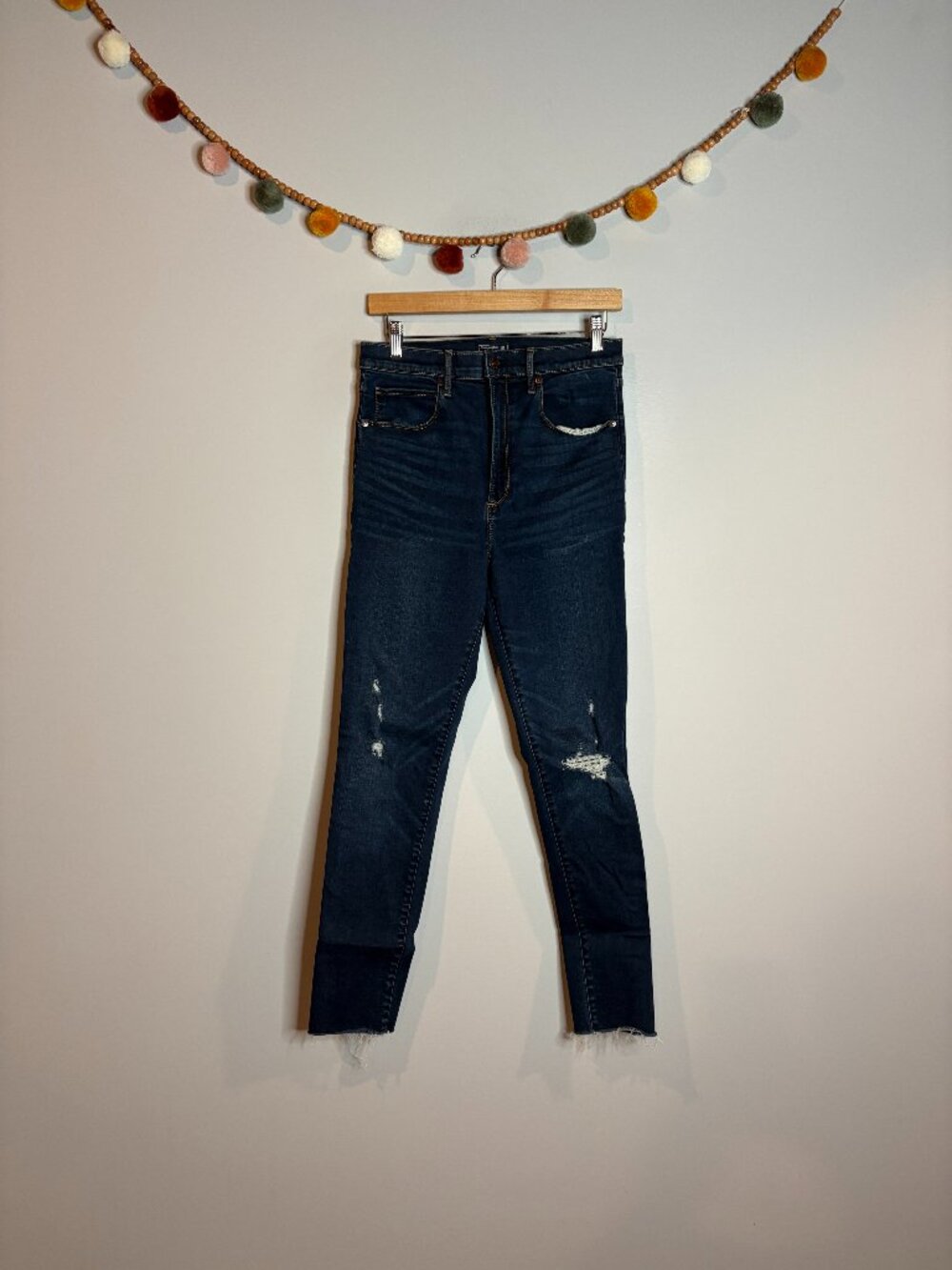 Abercrombie & Fitch Ultra High Rise Super Skinny jeans